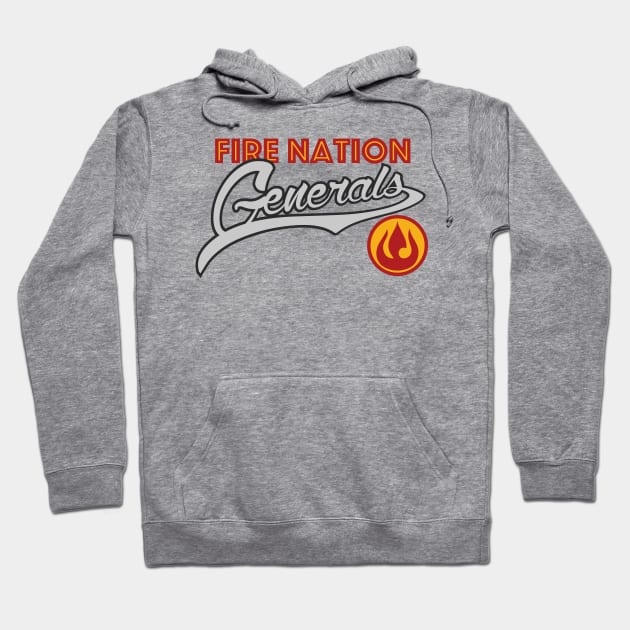 Fire Nation Generals Hoodie by The Digital Monk